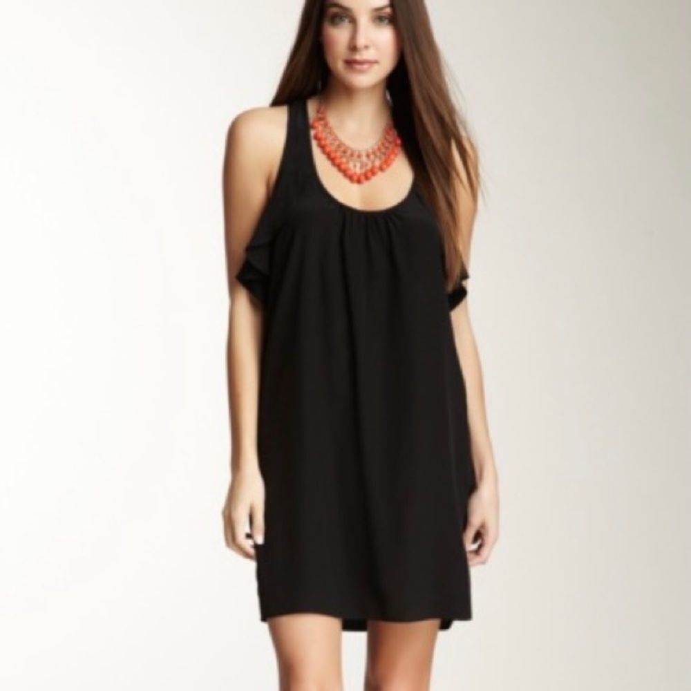 NEW ALICE & TRIXIE Cory silk mini tank dress M